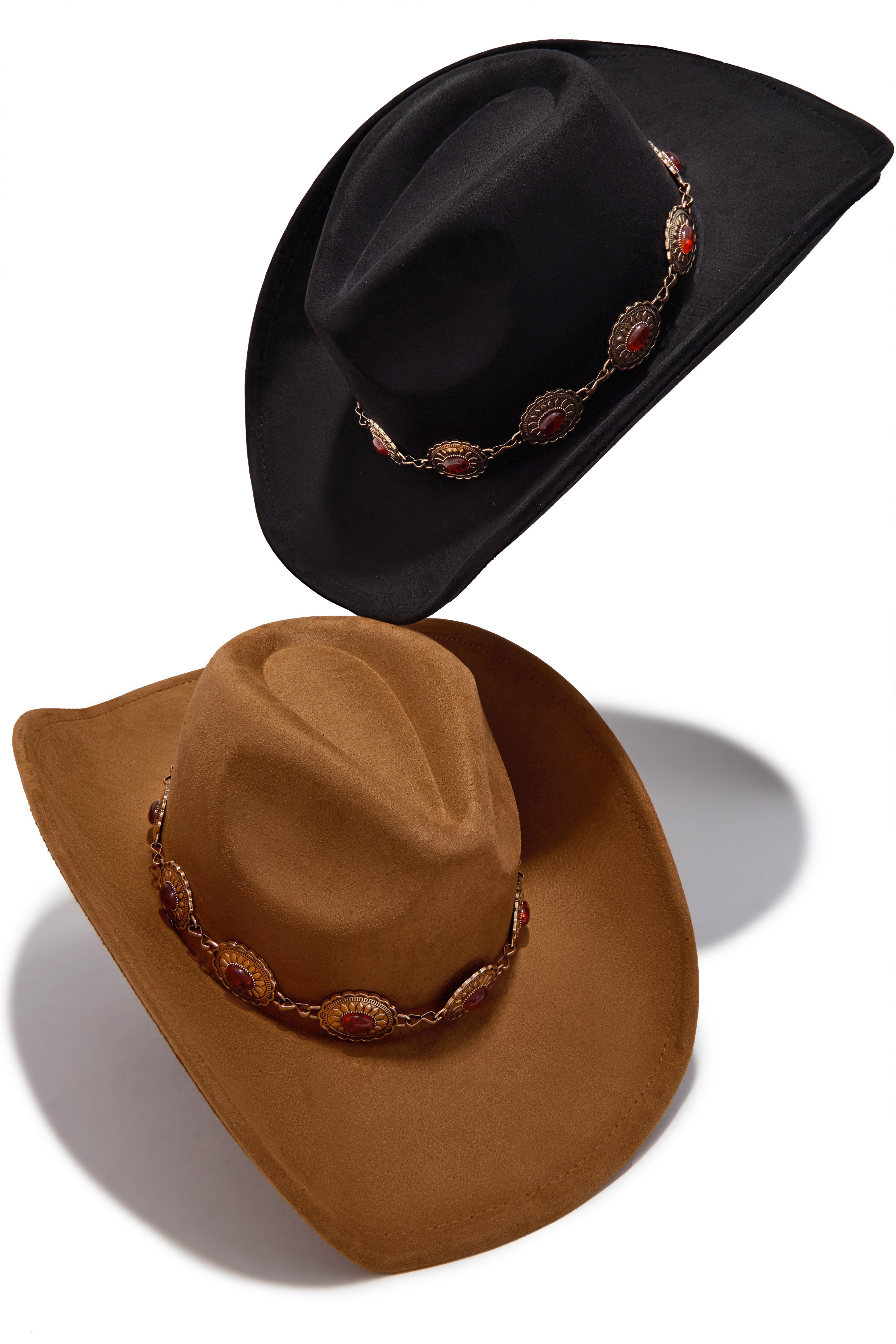 Dolly Western Cowgirl Hat - Tan