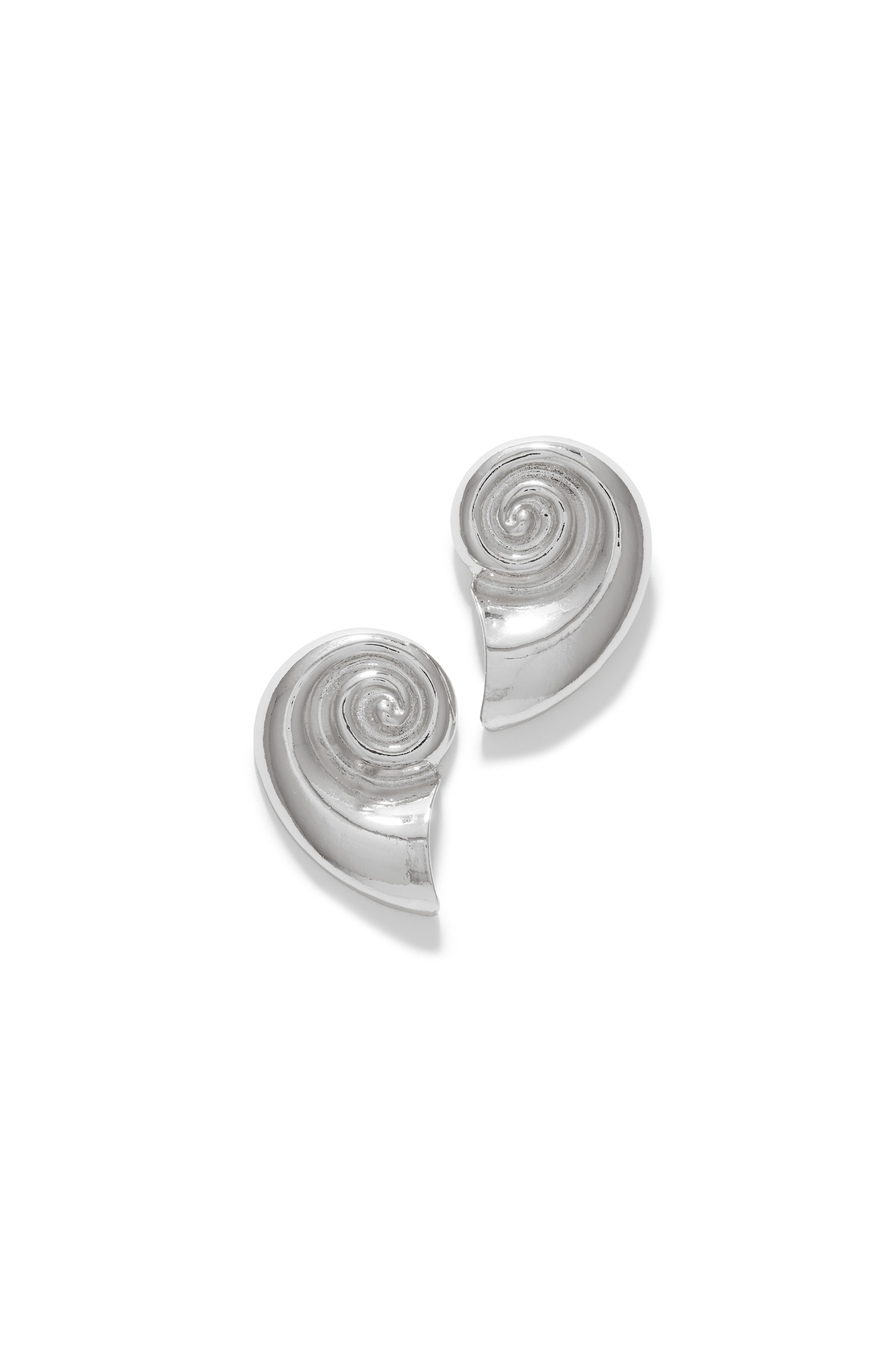 Leilani Sea Shell Earring - Silver