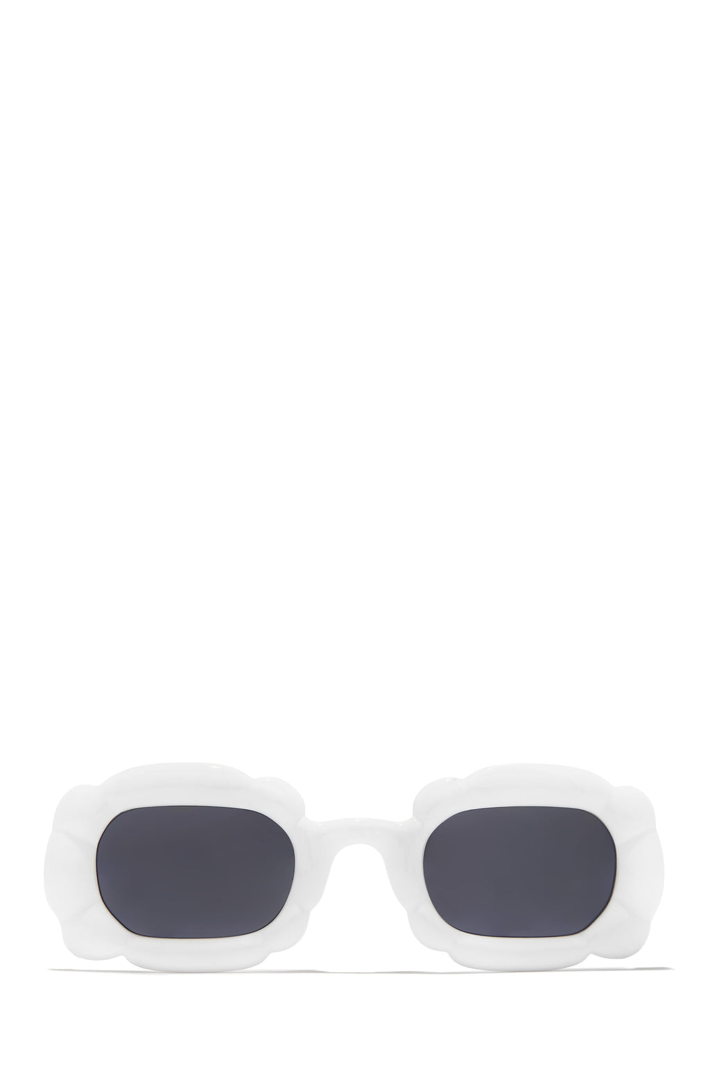 Pure Honey Unique Standout Frame Sunglasses - Black